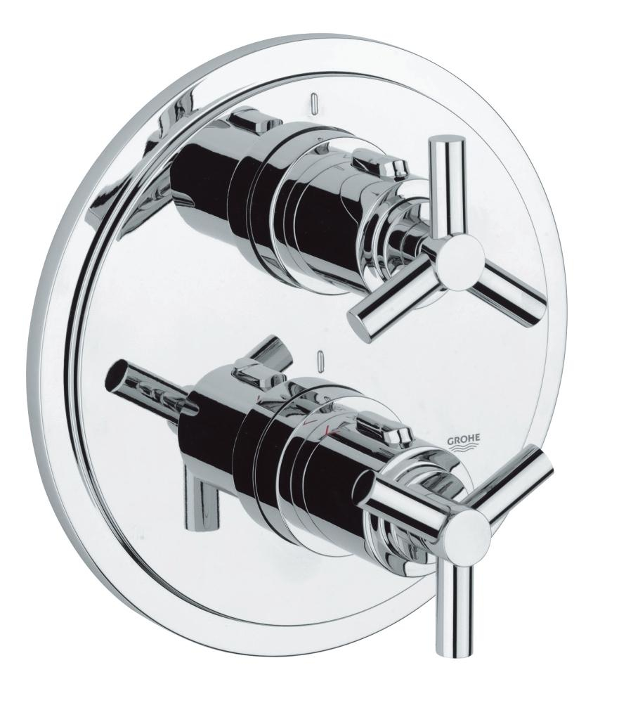 Façade pour mitigeur thermostatique 1 sortie douche Atrio GROHE 19144000