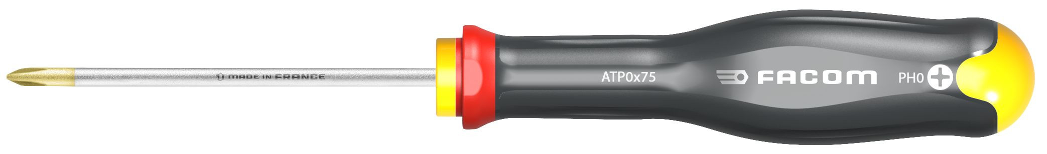Tournevis cruciforme phillips PH0, L.75 mm FACOM