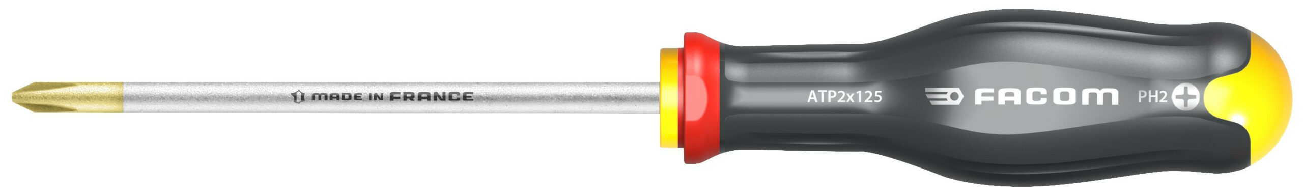 Tournevis cruciforme phillips PH2, L.125 mm FACOM