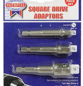 Jeu de 3 porte douilles 50 et 70 mm