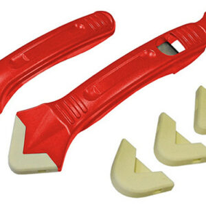 Kit de rénovation pour joints sanitaires - Spatule & gratte joint silicone