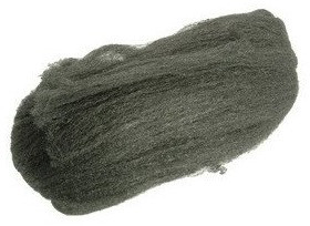 Laine d'acier 200 g (grain moyen)