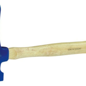 Marteau de géologue 28 x 24 mm (manche en bois verni)
