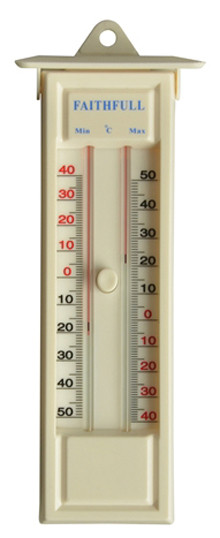 Thermomètre d'intérieur et d'extérieur avec mémoire