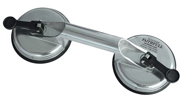 Ventouses aluminium - 2 têtes Ø 120 mm