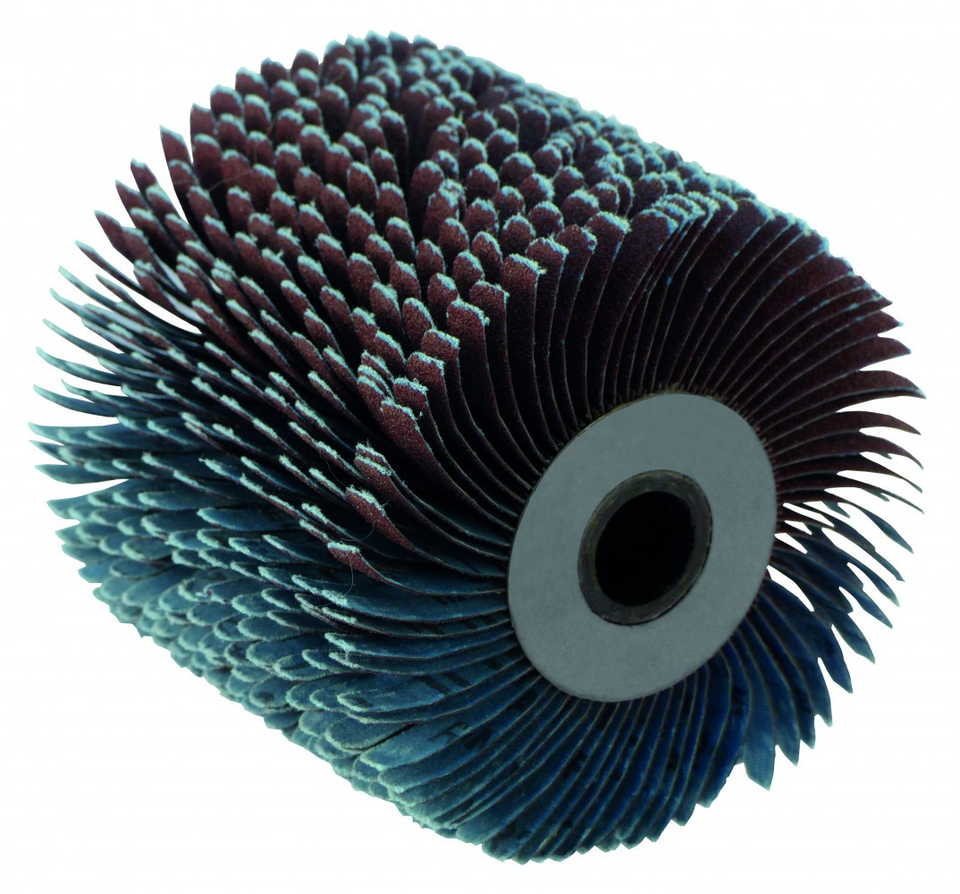 Brosse à lamelles fendues pour bois Fartools, Diam.120 mm