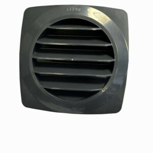 Grilles d'aeration abs verni, L.14.8 x l.14.8 cm Diam.12 cm