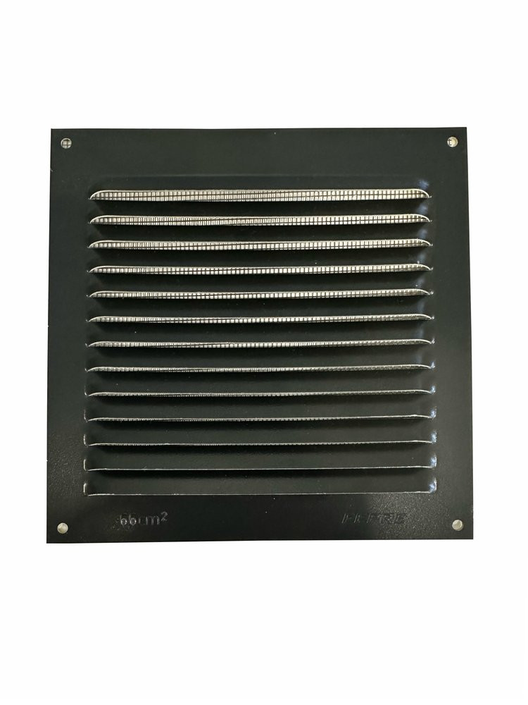 Grilles d'aeration aluminium vernis, L.15 x l.15 cm