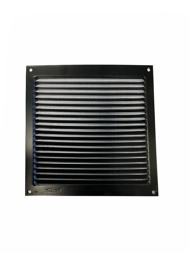 Grilles d'aeration aluminium vernis, L.17 x l.17 cm