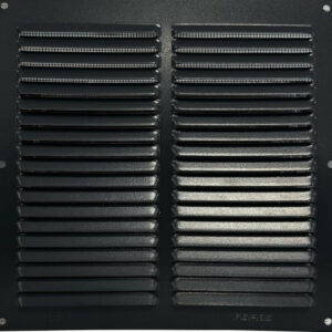 Grilles d'aeration aluminium vernis, L.20 x l.20 cm