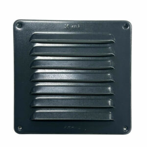 Grilles d'aeration L.15 x l.15cm EP. 1.5mm strong renforcée anthracite aluminiu