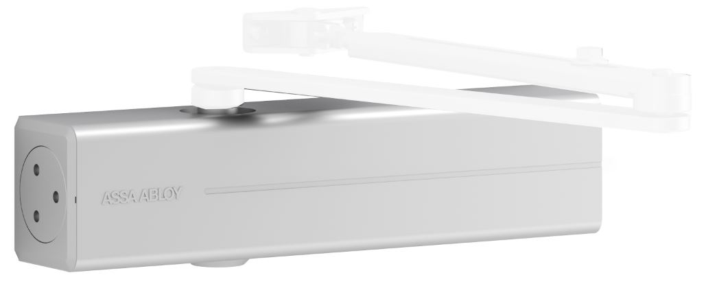 Ferme-porte DC300 force 1-3 ou 3-6 sans bras argent VACHETTE 19337000