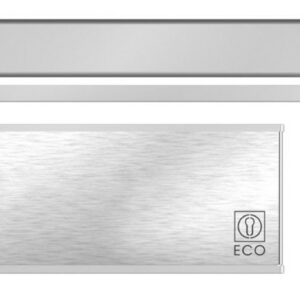Ferme porte TS 41 avec bras glissière B finition argent ECO SCHULTE 5030011743