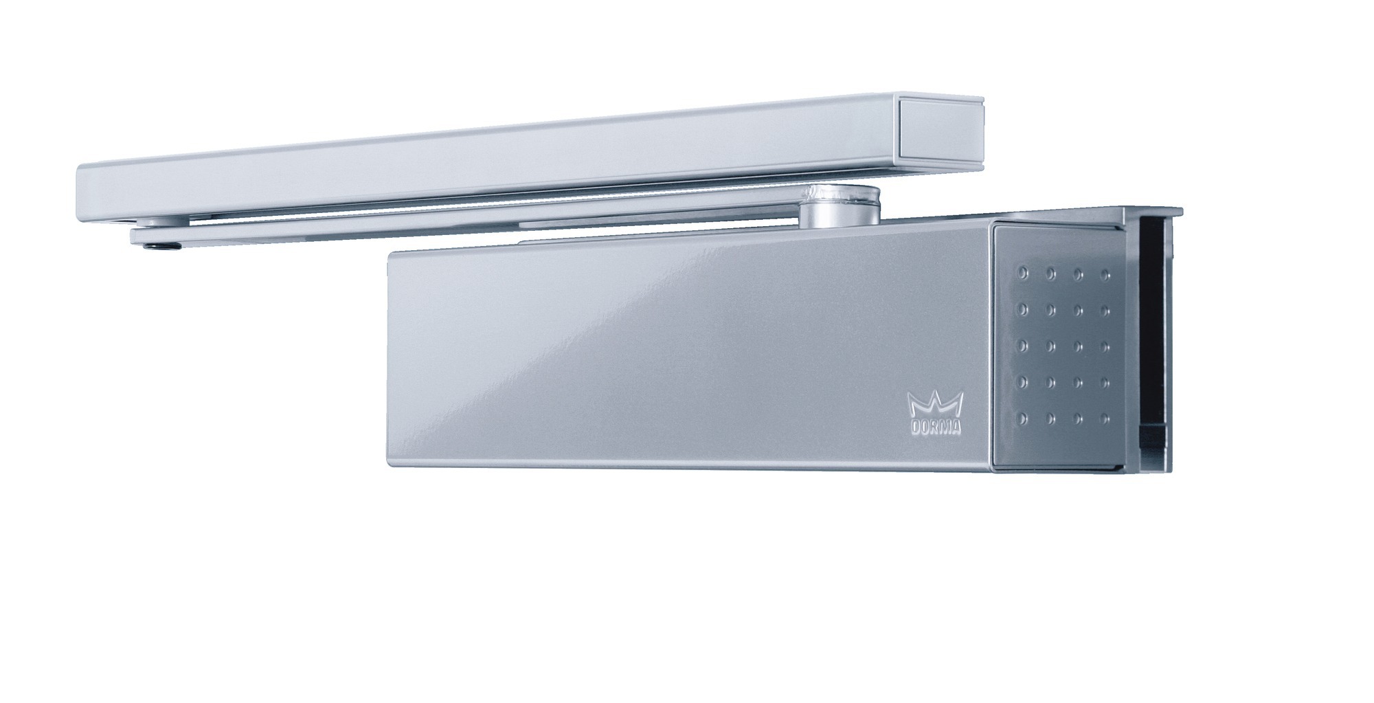 Ferme porte TS 91B fixe force 3 fourni sans bras finition argent DORMA 41030101