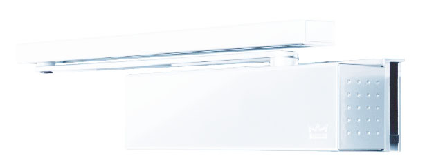 Ferme-porte TS 92 CONTUR sans bras finition blanc DORMA 42020111