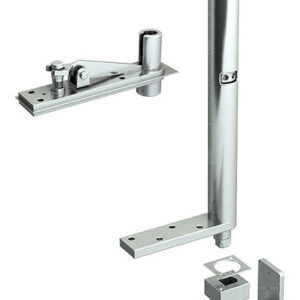 Ferme-portillon invisible simple action tube 40 85 kg droite MANTION 25312DT