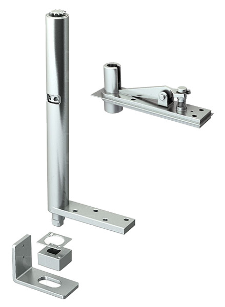 Ferme-portillon invisible simple action tube 40 85 kg gauche MANTION 25312GT