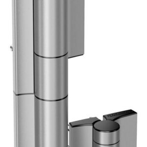 Ferme portillon Mammoth 2 150 kg argent 1 charnière LOCINOX P00017909