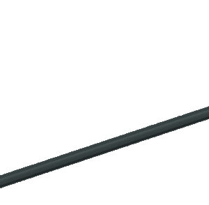 Fermeture antipanique 2 points noire 950 mm JPM 89D200-02-0A