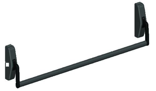Fermeture antipanique 2 points noire 950 mm JPM 89D200-02-0A