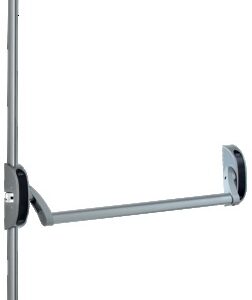 Fermeture antipanique Cross-bar 3 points longueur 1000 mm CFPF gris VACHETTE 18389000
