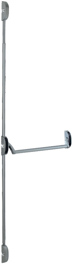 Fermeture antipanique Cross-bar 3 points longueur 1000 mm CFPF gris VACHETTE 18389000