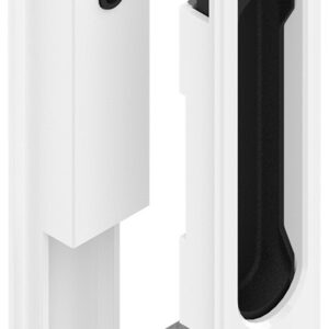 Fermeture encastrée double silène blanc RAL9010 LA CROISEE DS DS6795-036