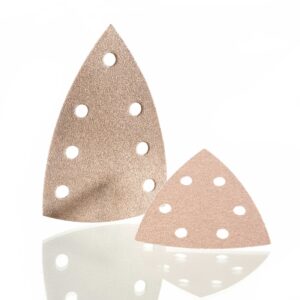 Feuille abrasive auto-agrippante Vc 153 Velours 88 x 93 mm Grain 40 boîte de 50 HERMES 6136251
