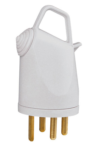 Fiche 3P+T en plastique 20 A 400 V LEGRAND 055635