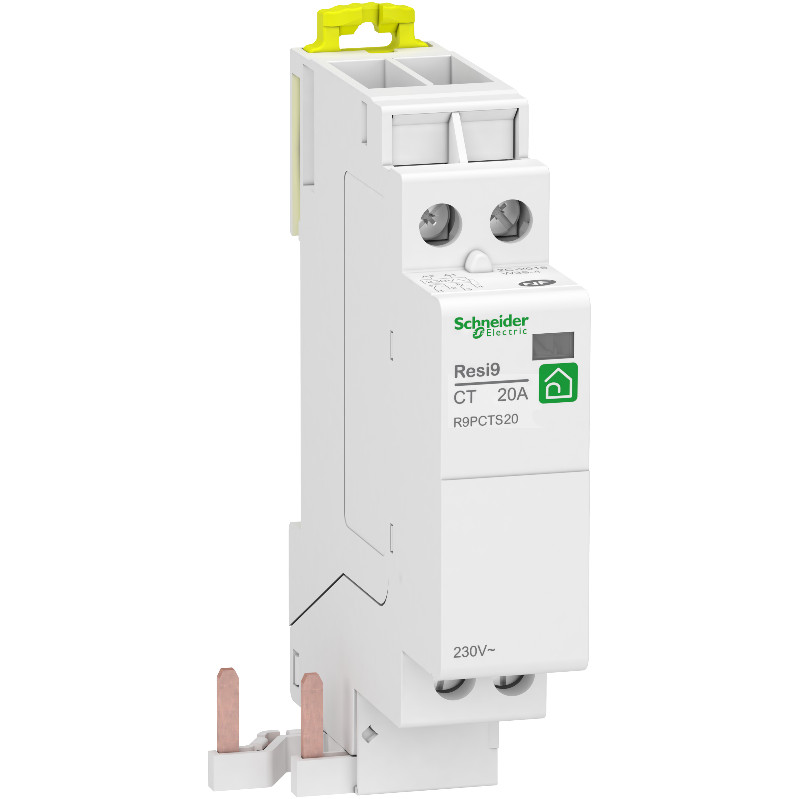 Contacteur de puissance SCHNEIDER R9PCTS20 20A 2NO monophasé Resi9 XP