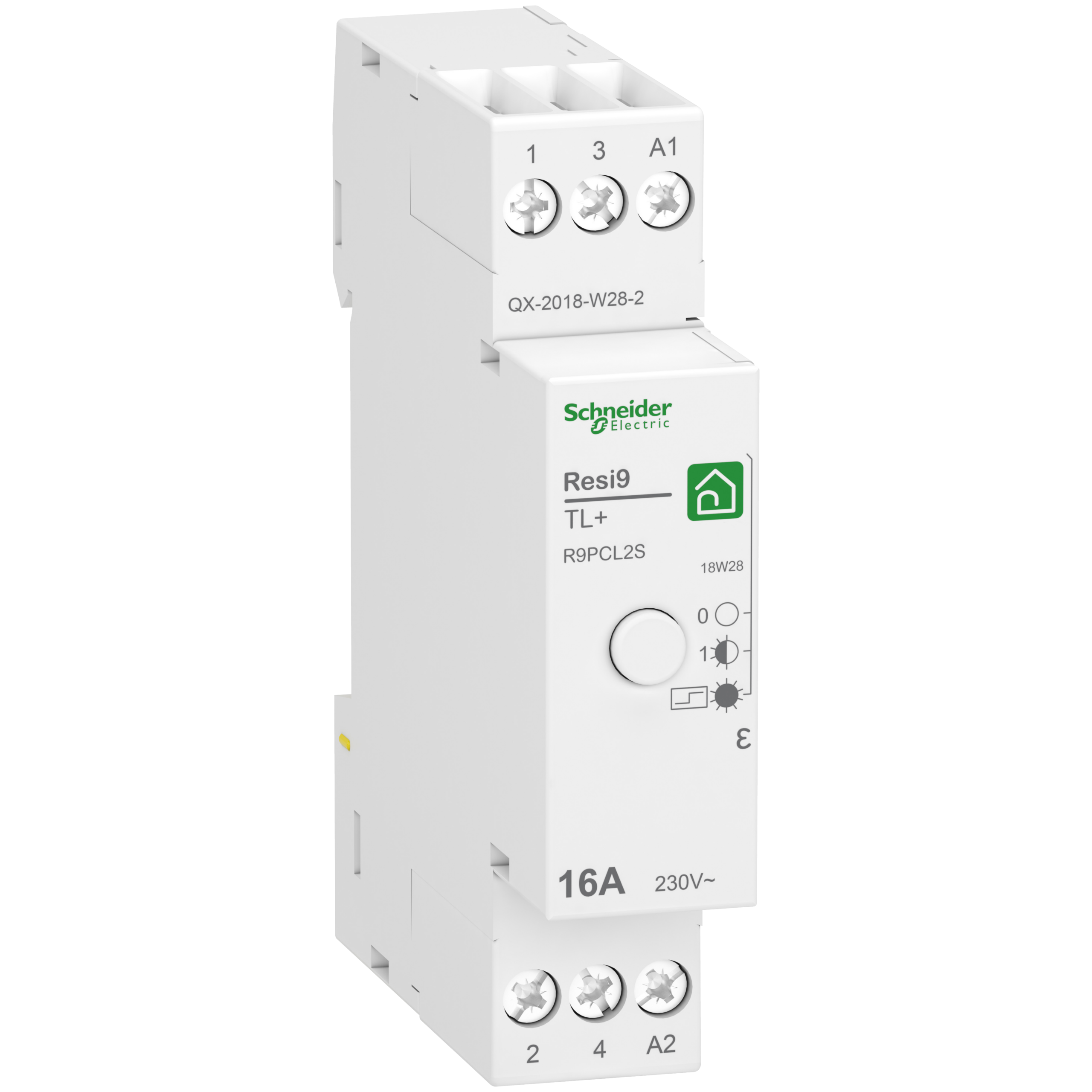 Télérupteur SCHNEIDER R9PCL2S 16A 1NO monophasé silencieux Resi9