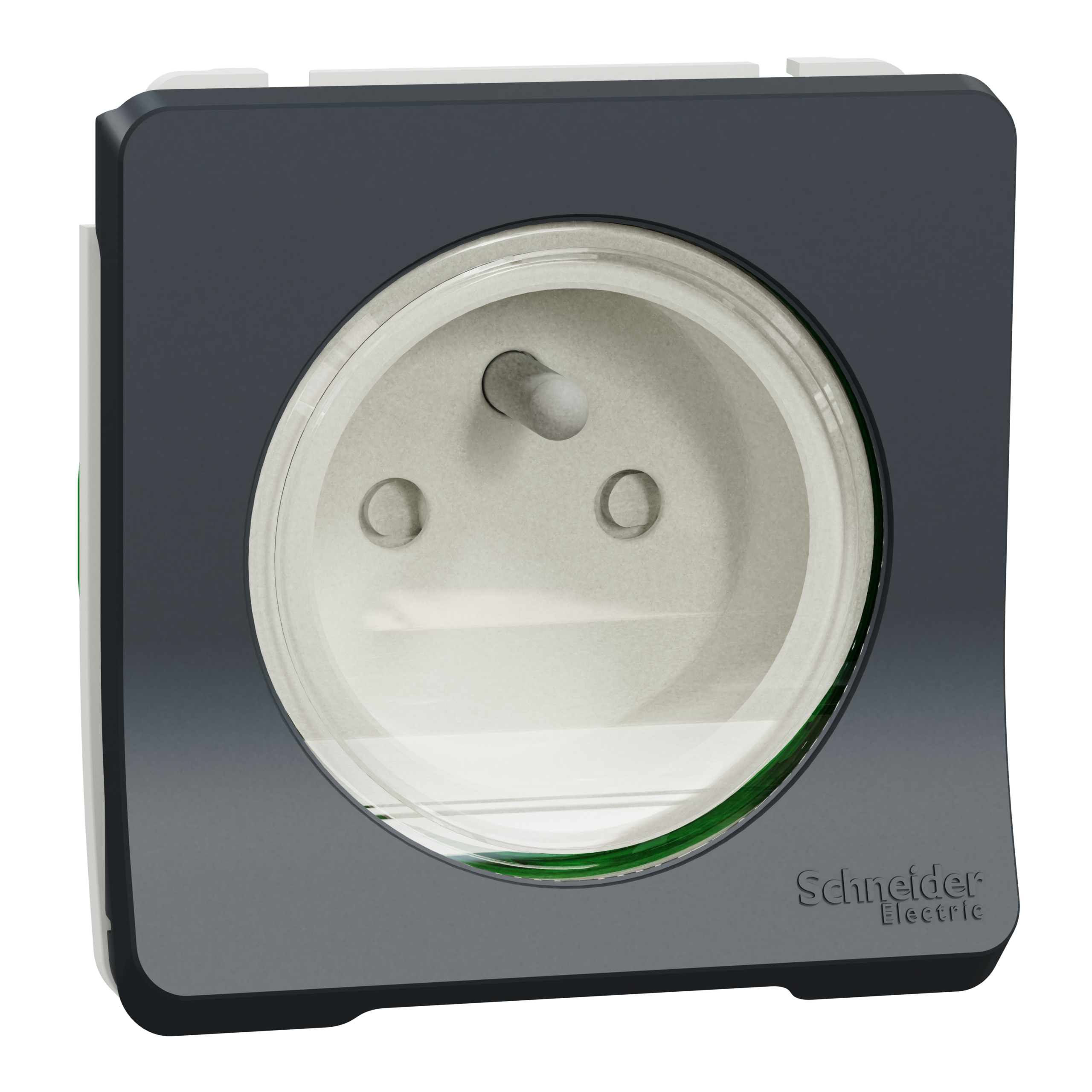 Prise terre étanche composableSCHNEIDER MUR36133 Mureva 1 poste gris