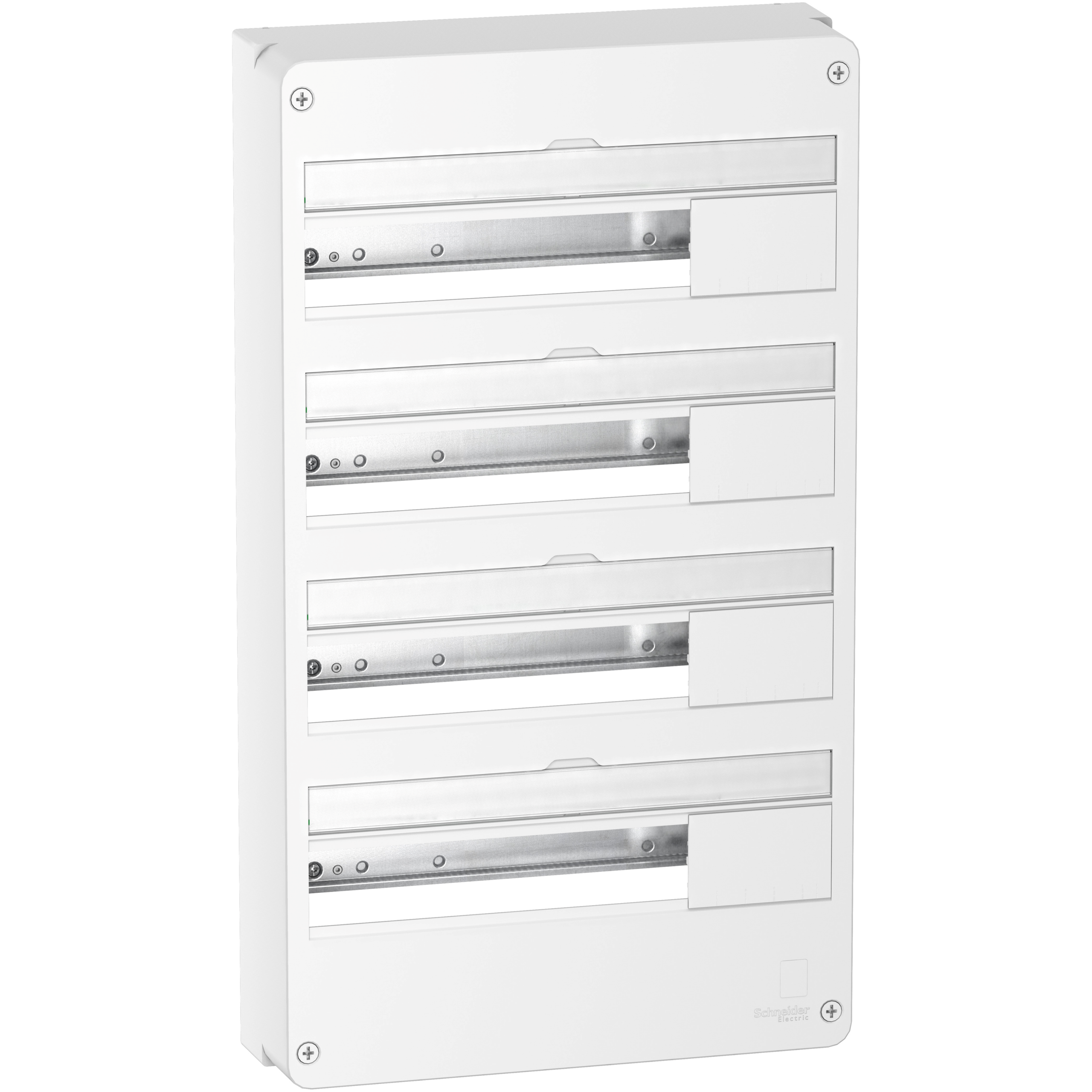 Tableau électrique nu SCHNEIDER R9H18404 4 rangées 18 modules Resi9