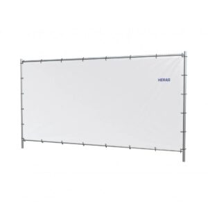Filet barrière de chantier 130 gr/m2 blanc 1,5 m x 200 m JET7GARDEN J7GFILBARRIERE130GRB