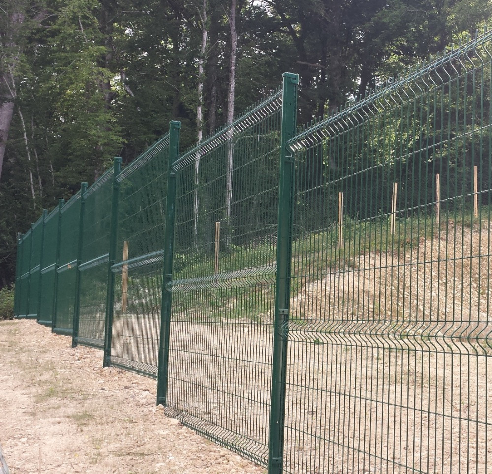 Panneau rigide H. 1,73 x L. 2 m - fil 4 mm - Vert