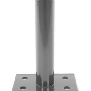 Platine pour Poteau rond GRIS ø 45mm