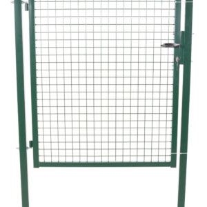 Portillon grillagé VERT - H. 1,20 x L. 1,00 m + serrure