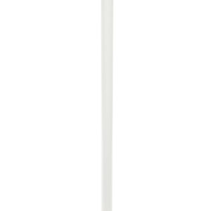 Poteau rond BLANC ø 48mm - H. 1,90 m