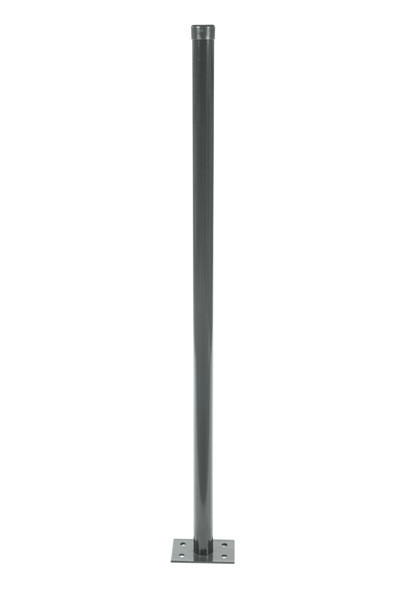 Poteau rond GRIS ø 48mm - H. 1,20 m
