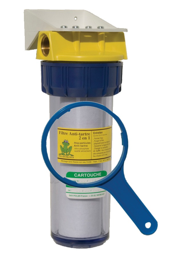 Filtre COMPACT 2 en 1 anti-tartre/corrosion pour ballon POLAR FA34C