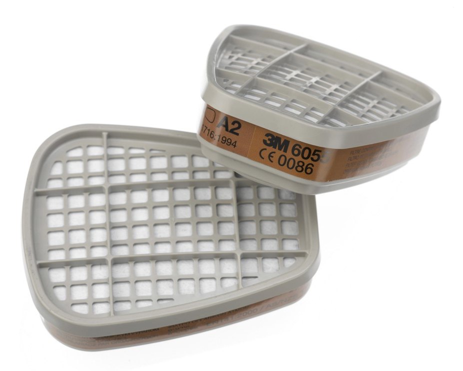 Filtres antigaz et antivapeur série 6000 A2 3M K6055
