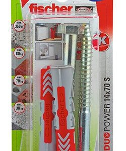 Chevilles et vis Duopower FISCHER, Diam.14 x L.70 mm