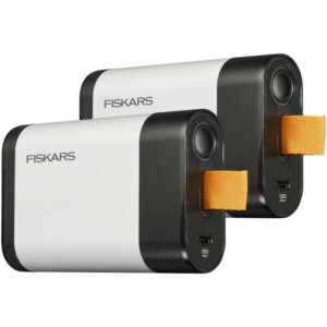 Batterie Fiskars 12V-4Ah x2 pour sécateurs ou coupe-branches à batterie Fiskars. Powerbank . Cable USB-C inclus.