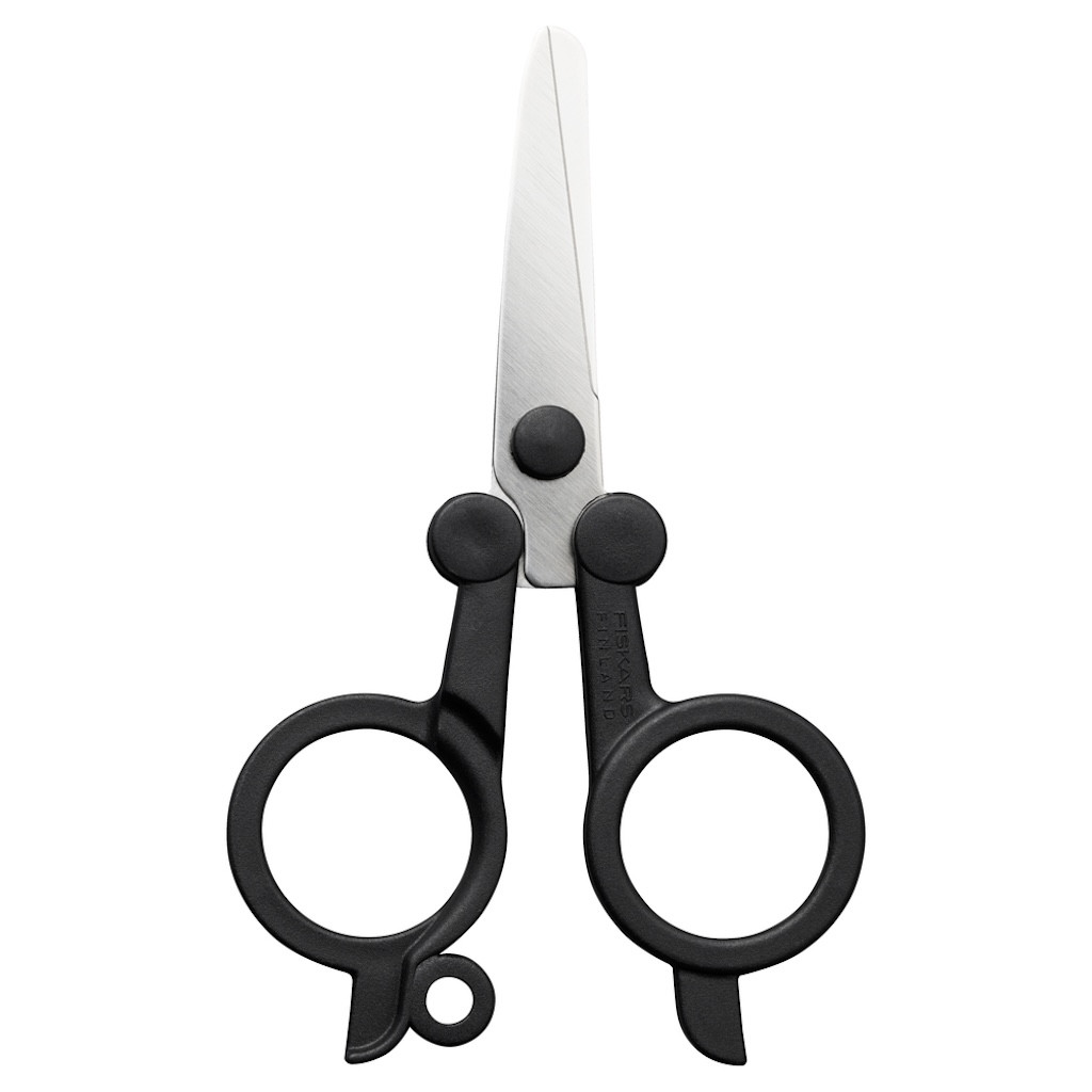 Ciseaux de voyage pliables - ReNew ambidextres - découpe compacte et sécurisée