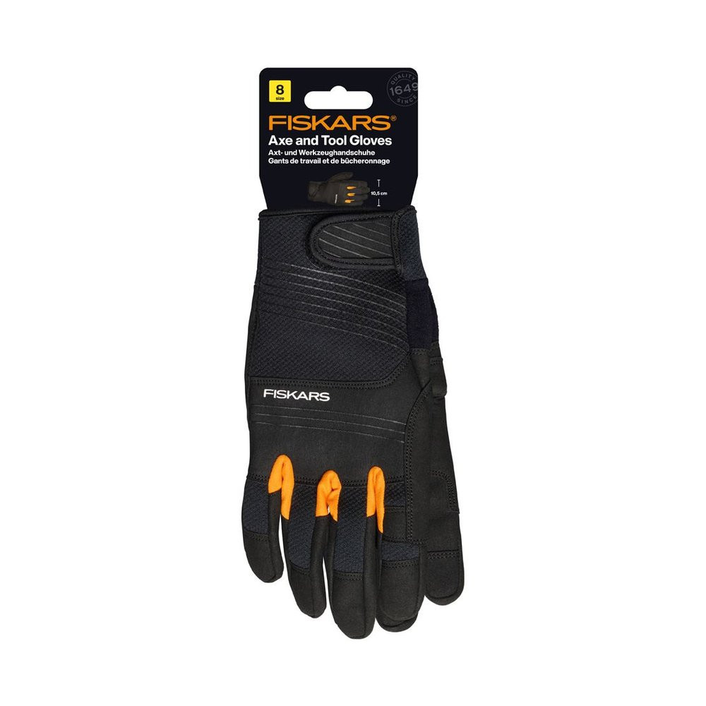 Gants de travail pour haches et outils, taille 8