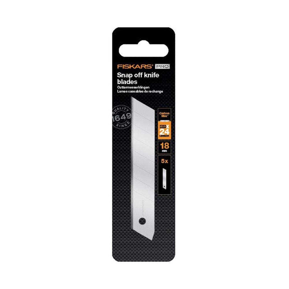 Lames cassables de rechange 18mm CarbonMax- pack de 5