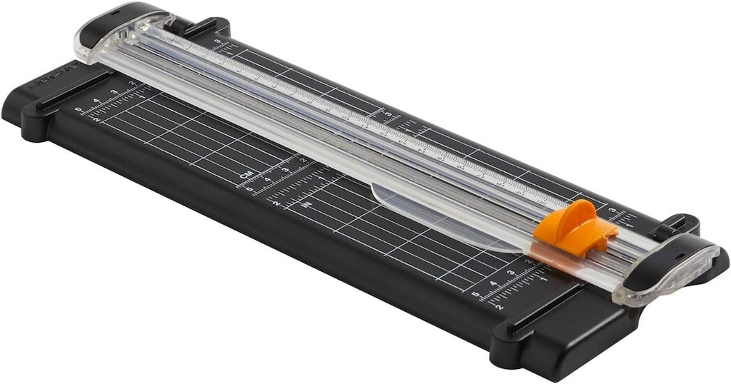 Massicot portable - SureCut TripleTrack 22,8 cm A5 - coupe papier précise bureau et loisirs créatifs