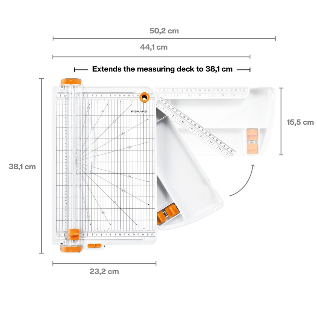Massicot - SureCut TripleTrack 30,5 cm A4-A3 - coupe papier précise bureau et loisirs créatifs