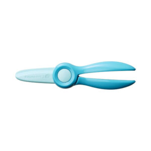 Premiers ciseaux pour enfants à partir de 2 ans - lames en plastique - bleu