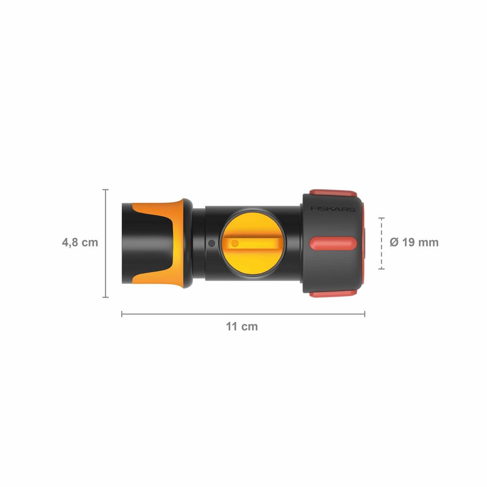 Raccord de tuyau ON/OFF 19 mm